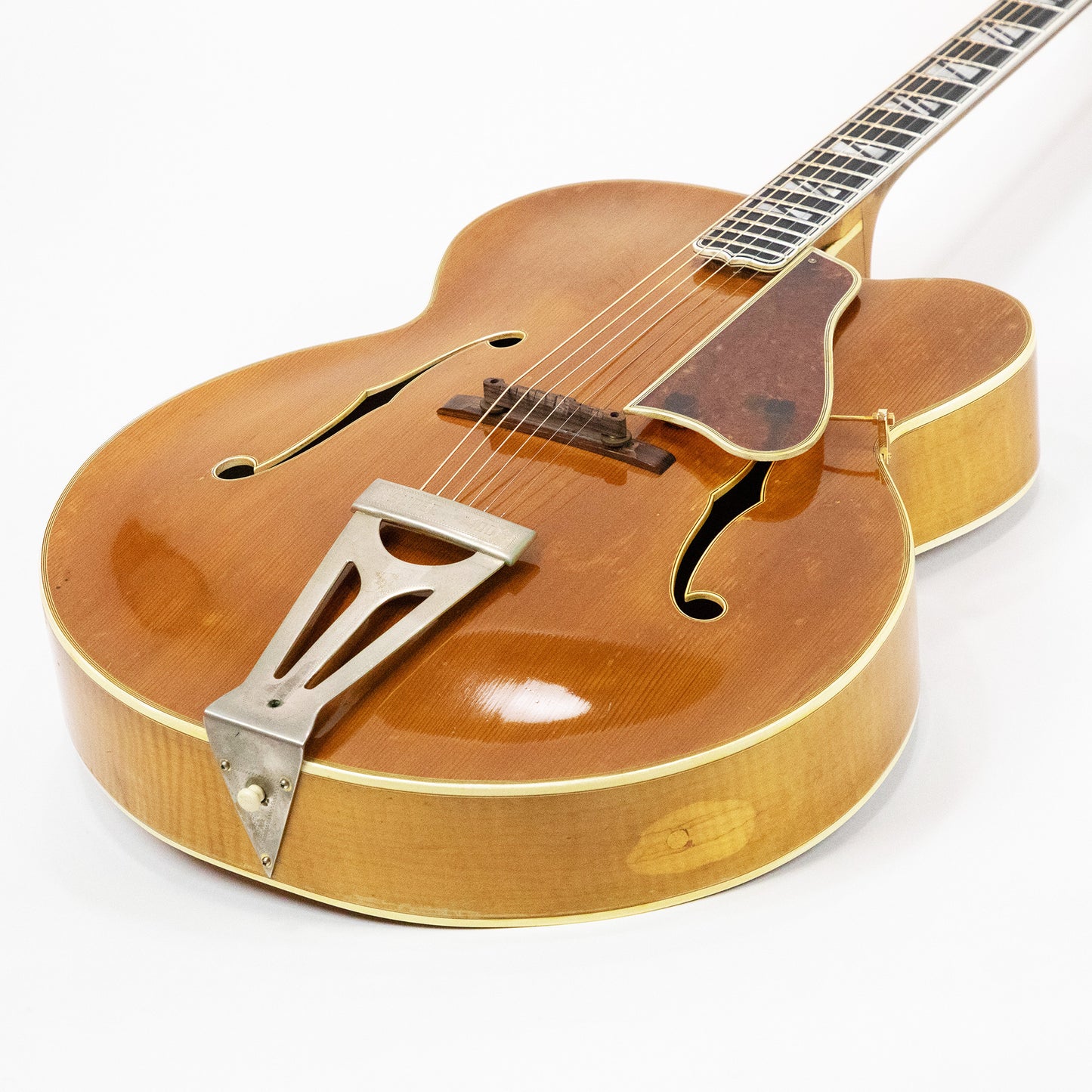 1957 Gibson S-400-CN Super 400 Rare Vintage Original Blonde Natural Acoustic Cutaway Archtop Jazz Guitar w/ 1965 Vintage Hard Case