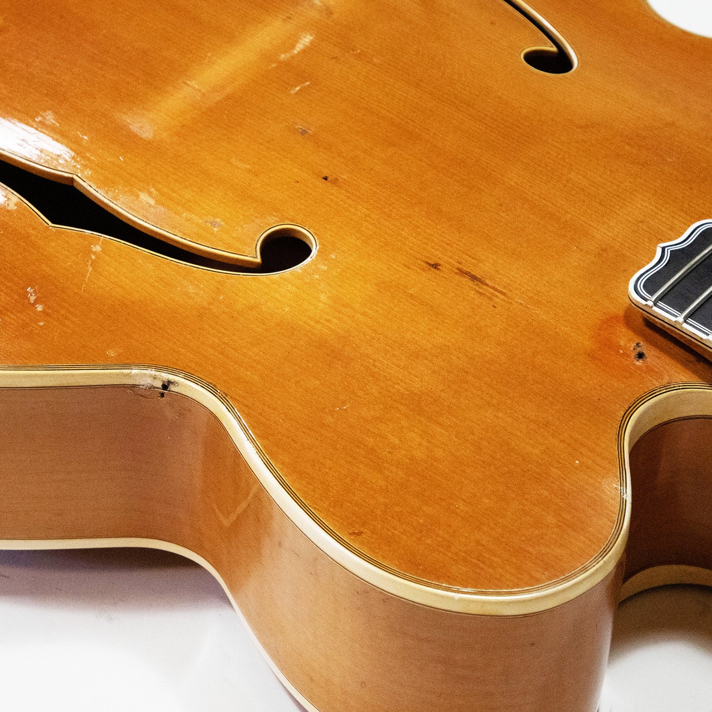 1957 Gibson S-400-CN Super 400 Rare Vintage Original Blonde Natural Acoustic Cutaway Archtop Jazz Guitar w/ 1965 Vintage Hard Case